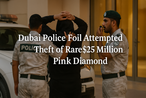 Dubai Police Foil Attempted Theft of Rare $25 Million Pink Diamond